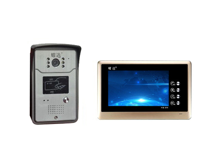 一对多别墅ID刷卡可视对讲套装26339Z4BK/J