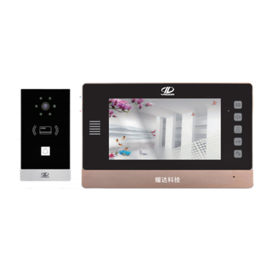 多对多六线ID刷卡别墅可视对讲