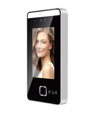 4.3寸动态人脸指纹识别ID刷卡密码一体机 &nbsp;YD-F50